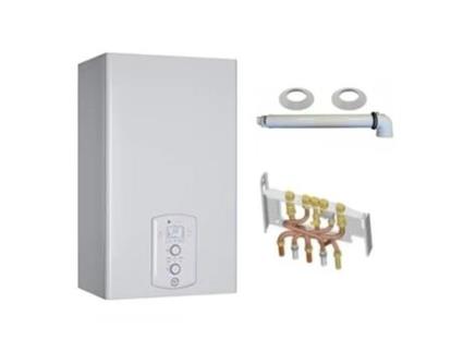 Caldera de Gas de Condensación Niagara C Green 25 Kw Completa Tubo de Humos + Toma de Corriente + Protector
