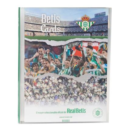 Álbum Betis Cards com coleção de cinco envelopes 2025 Holycards 30450