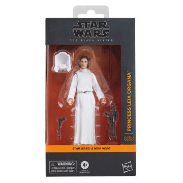 Figura Princesa Leia Organa Uma Nova Esperança Star Wars 15cm