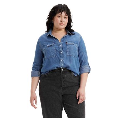 Levi´s ® Plus Camisa De Manga Comprida Plus Size Doreen Utility