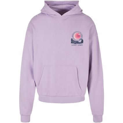 Mc Clothes Moletom Com Capuz Sunset Charm Oversized