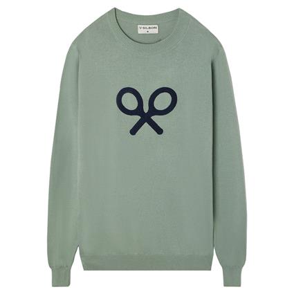Silbon Suéter Jersey Raqueta Frontal