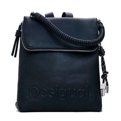 Desigual MOCHILA HALF HAMPTON, Negro - Ref.