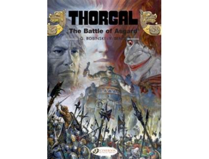 Livro Thorgal Vol. 24 The Battle of Asgard de Yves Sente (Inglês)