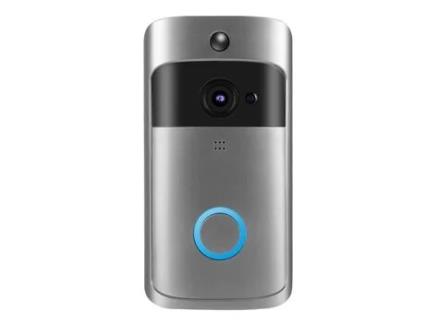 Campainha de vídeo Wi-Fi sem fio YAJ, comunicação bidirecional, detecção de movimento PIR YOSOO