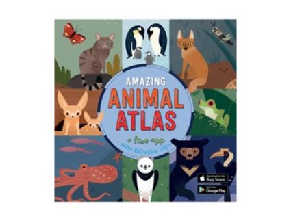 Livro The Amazing Animal Atlas de Alexander Vidal (Inglês - Capa Dura)