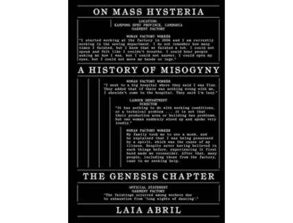 Livro On Mass Hysteria de Laia Abril (Inglês - Capa Dura)