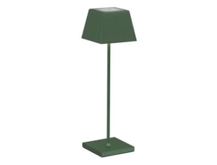 Candeeiro de Mesa Led Portátil e Recarregável Siesta Verde Bosco Ip54 ROSSINI ILLUMINAZIONE