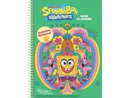 Livro SpongeBob SquarePants 12-Month 2025 Planner Calendar de Inc Viacom International (Inglês)
