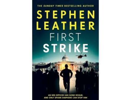 Livro First Strike de Stephen Leather (Inglês)