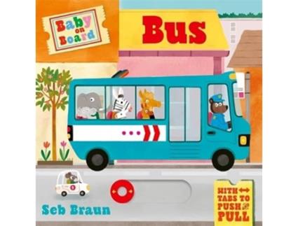 Livro Baby on Board Bus de Sebastien Braun (Inglês)