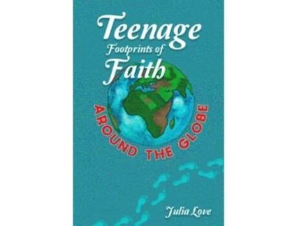 Livro Teenage Footprints of Faith de Julia Love (Inglês)