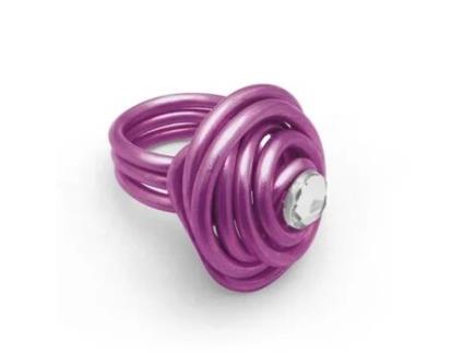 Fio de alumínio Ø 2,5 mm - 5 metros - Roxo escuro…