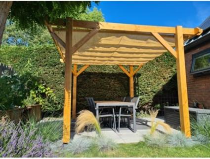 Toldo Ondulado Harmonica Areia 290 X 500 Cm WOVAR