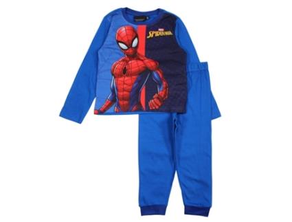 Pijama de Criança HOMEM-ARANHA Algodão Azul (XS)