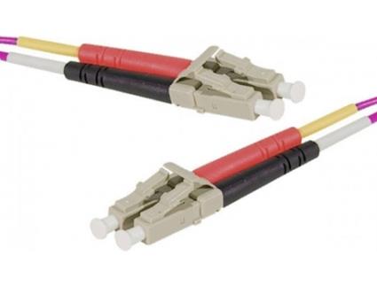 Cabo de Fibra Ótica CONNECT (10 m - Roxo)