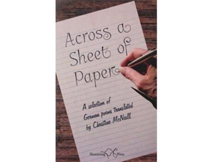 Livro Across a Sheet of Paper de Christine McNeil (Inglês)