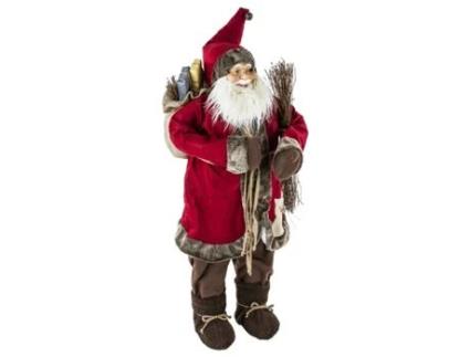 Papai Noel tradicional em pé FEERIC LIGHTS & CHRISTMAS