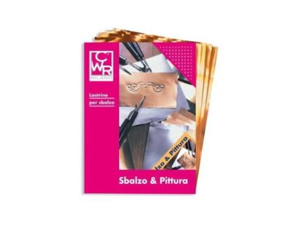 Papel artesanal metálico CWR 113/4