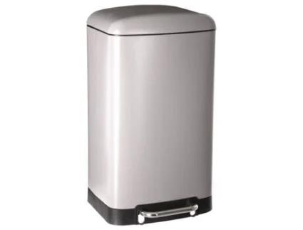 Lixeira com pedal Ariane - 30 L - Taupe