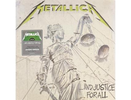 METALLICA - … And Justice For All 2LP VINIL VERDE MARMOREADO Edição Limitada