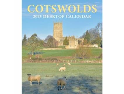 Livro Cotswolds Large Desktop Calendar - 2025 de Chris Andrews (Inglês)