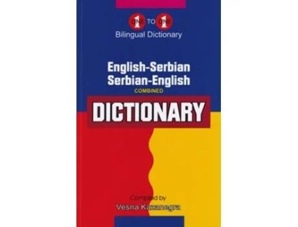 Livro English-Serbian amp Serbian-English One-to-One Dictionary de V Kazanegra (Inglês)