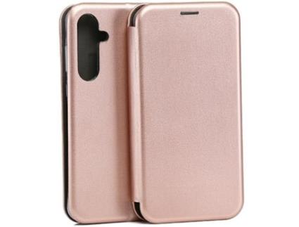 Capa para Samsung Galaxy A35 BELINE Pele Sintética Magnética Rosa