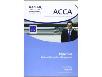 Livro ACCA Paper 3.4 Business Information Management de Kaplan Publishing (Inglês)