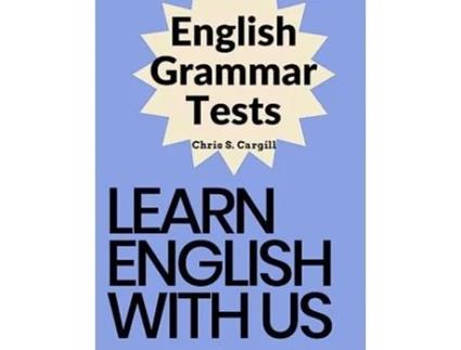 Livro English Grammar Tests de Chris S Cargill (Inglês)