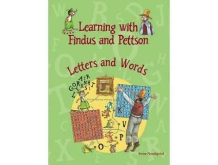 Livro Learning with Findus and Pettson - Letters and Words de Sven Nordqvist (Inglês)