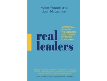 Livro Real Leaders de Karen Meager e John Mclachlan (Inglês)