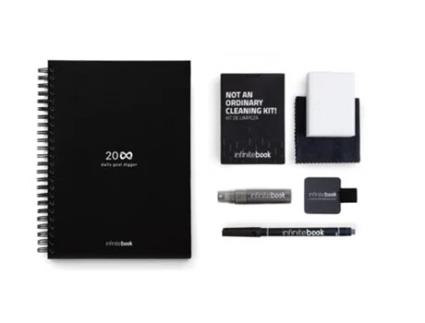 Starter Kit Infinitebook A5 Planner Preto