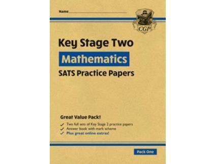 Livro KS2 Maths SATS Practice Papers Pack 1 - for the 2025 tests de CGP Books (Inglês)