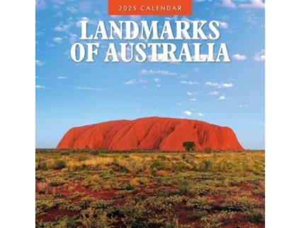 Livro Landmarks of Australia 2025 Square Wall Calendar de Red Robin (Inglês)