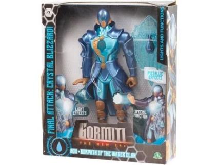 Figura articulada - GORMITI - Gormiti com ataque leve de água - Aqu - 27 cm - a partir de 4 anos - GRV071