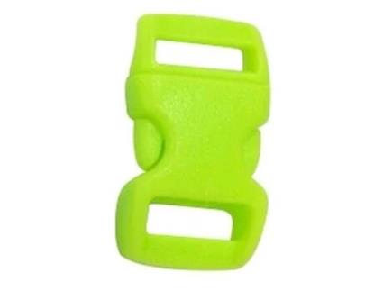 10 fechos de plástico (ideal Créacord) 3cm - Verde - Créacord