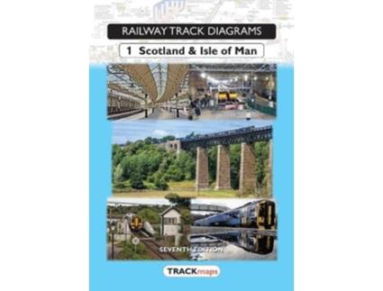 Livro Book 1 Scotland amp Isle of Man de Book 1 – Scotland & Isle of Man Railway Track Diagrams (Inglês)