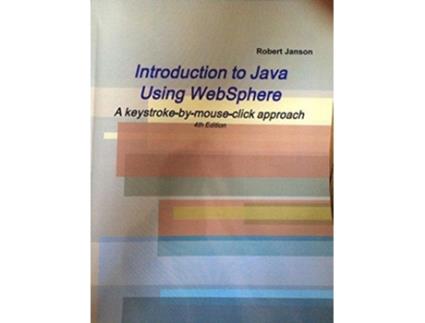 Livro Introduction to Java Using WebSphere 4th Edition de Robert Janson (Inglês)