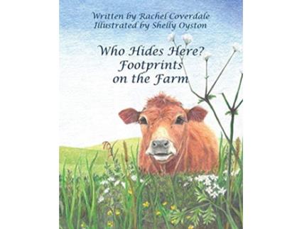 Livro Who Hides Here Footprints on the Farm de Rachel Coverdale (Inglês)