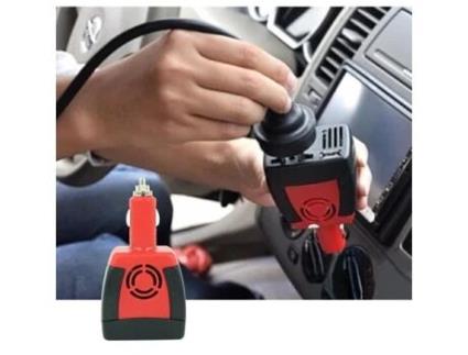 Conversor de energia - Vococal - 150W - 12V a 220V - USB - Isqueiro VOCOCAL