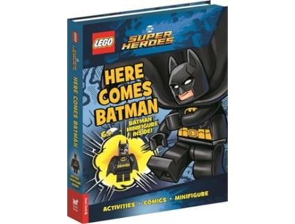 Livro LEGO® DC Super Heroes™ Here Comes Batman de Lego (Inglês)
