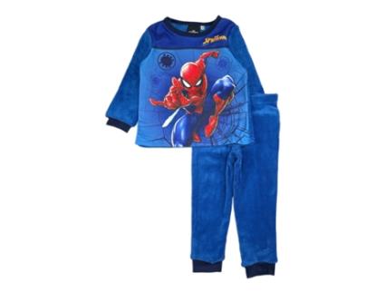 Pijama de Criança HOMEM-ARANHA Poliéster Azul (XS)