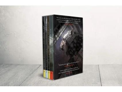 Livro The Murderbot Diaries de Martha Wells (Inglês - Capa Dura)