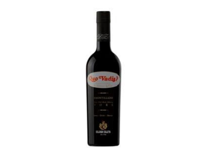 Vinho fortificado DELGADO ZULETA Quo Vadis V.O.R.S. Amontillado Palomino Fino Jerez-Xérès-Sherry Garrafa Medium (0.5 L - 1 Unidade)