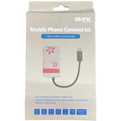 MTK Leitor de Cartões para Smartphone Micro USB