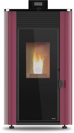 Salamandra a pellets FIRST ADVANCE 8KW BORDEAUX