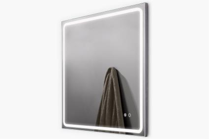 Espelho com iluminação ANTI-EMBACIAMENTO 60X80