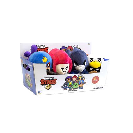 Pmi Figura Brawl Stars Plushies Display 8 Pcs 16.5 Cm