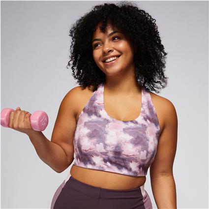 Top Desportivo LVR - Roxo - Soutien Desporto Mulher tamanho S